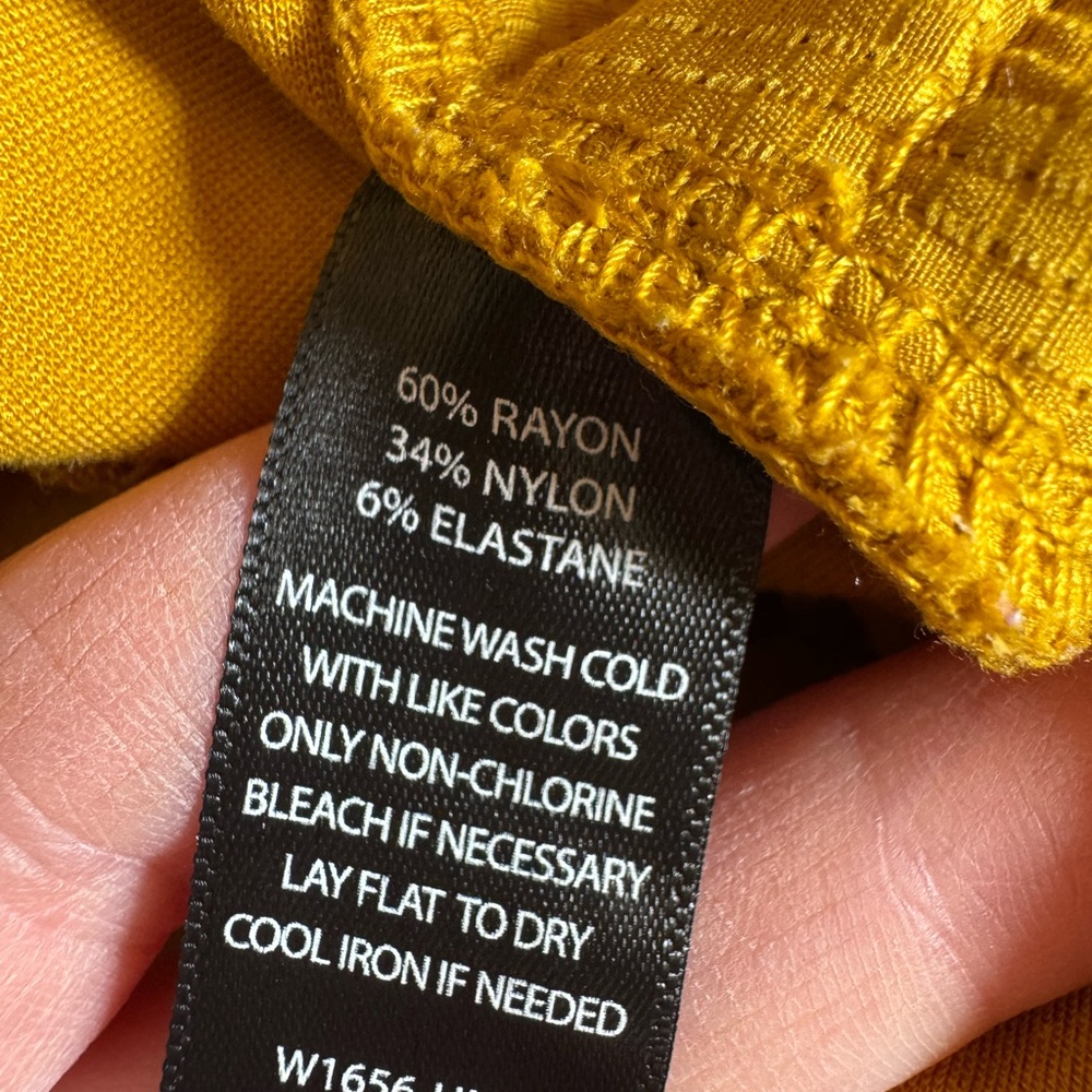 Betabrand mustard Yellow‎ Pants S - Picture 4 of 4
